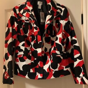 New Chico's Figure Flattering Jacket